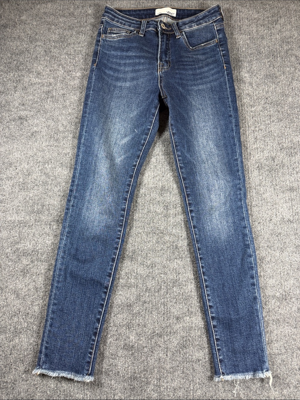 Vervet Los Angeles MID RISE ANKLE SKINNY JEANS